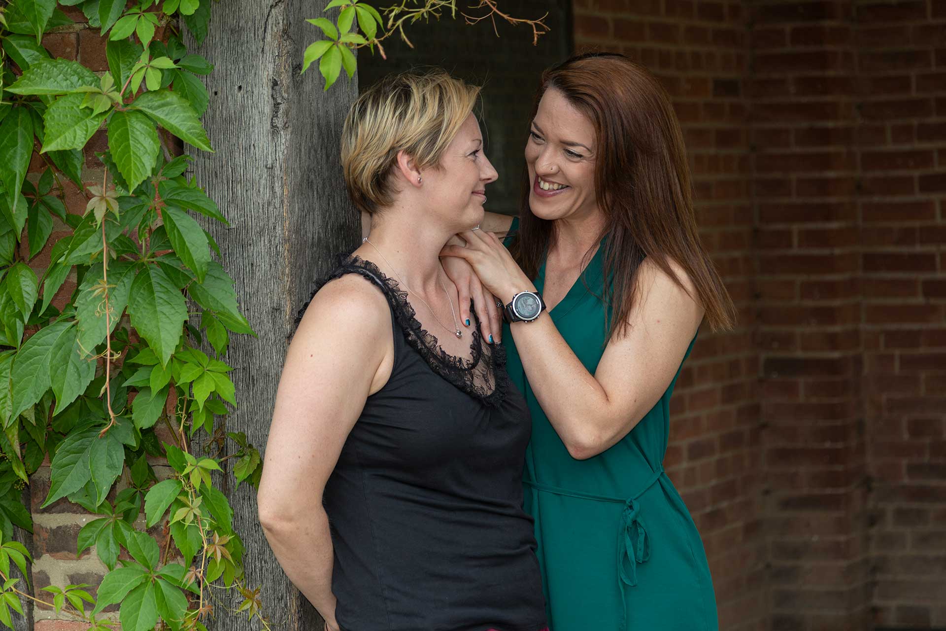 Couple on Wedding Day